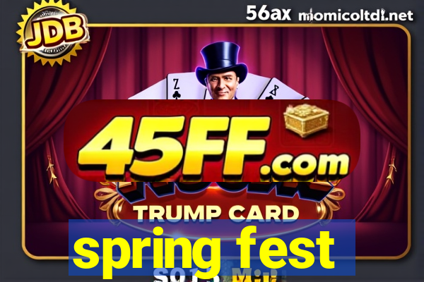 spring fest